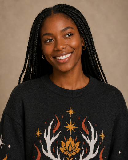Fireheart Reliquary Knitted Sweater