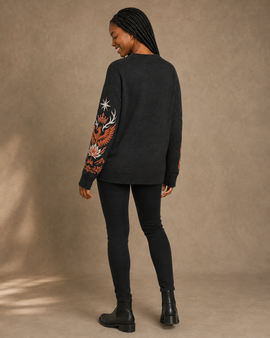 Fireheart Reliquary Knitted Sweater