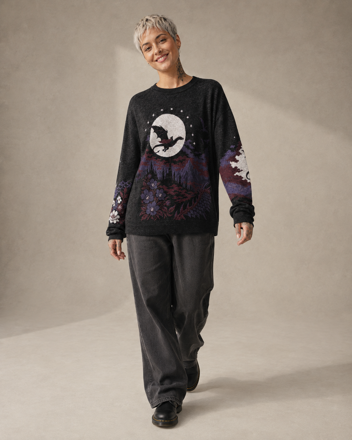 The Thirteen Moon Knitted Sweater