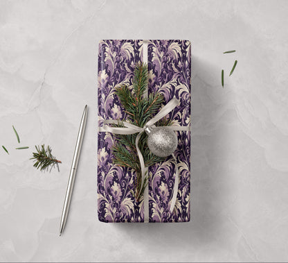 Art Nouveau Floral Wrapping Paper