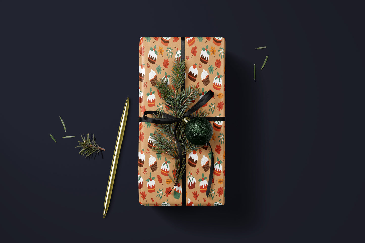 Festive Bakery Wrapping Paper