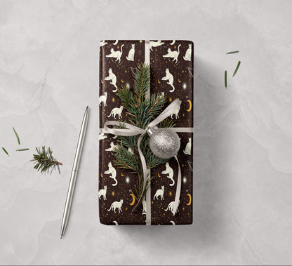 Cat Constellations Wrapping Paper