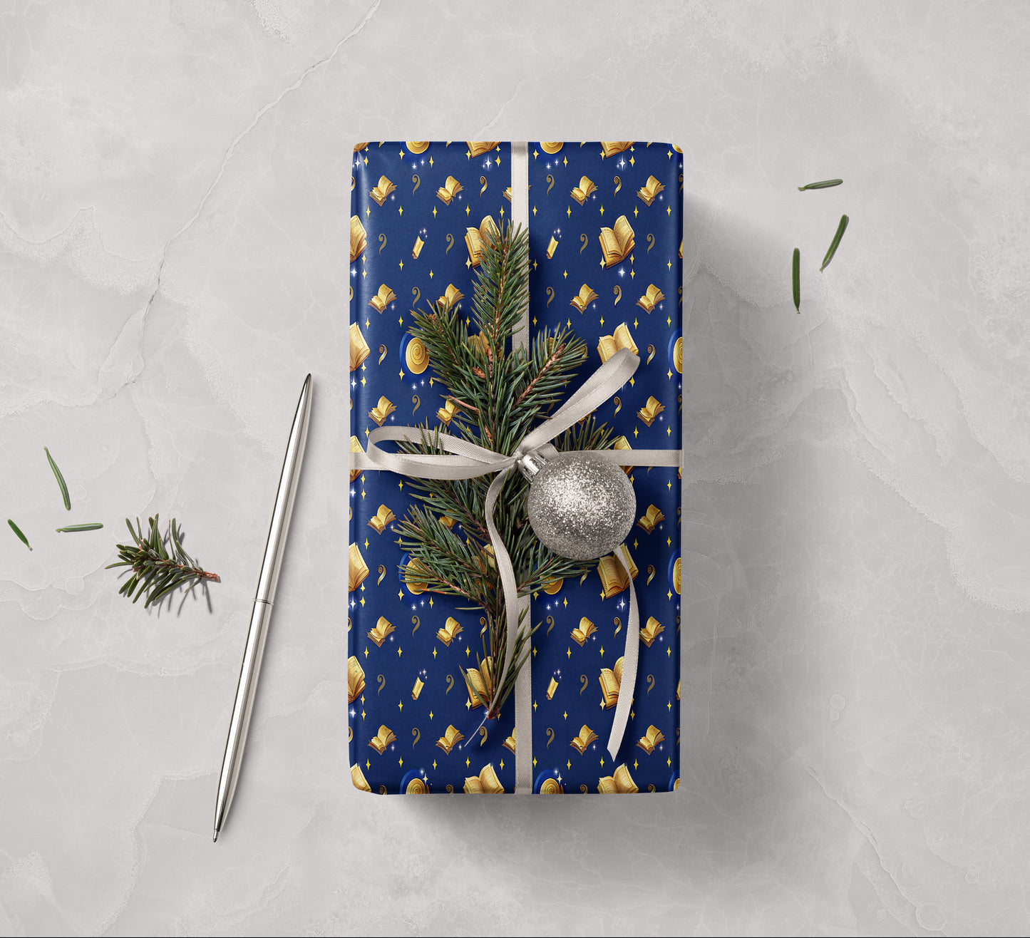 Magic Books Wrapping Paper