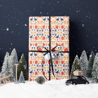 Scandinavian Holiday Wrapping Paper