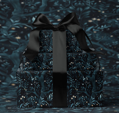 Twilight Botanical Wrapping Paper