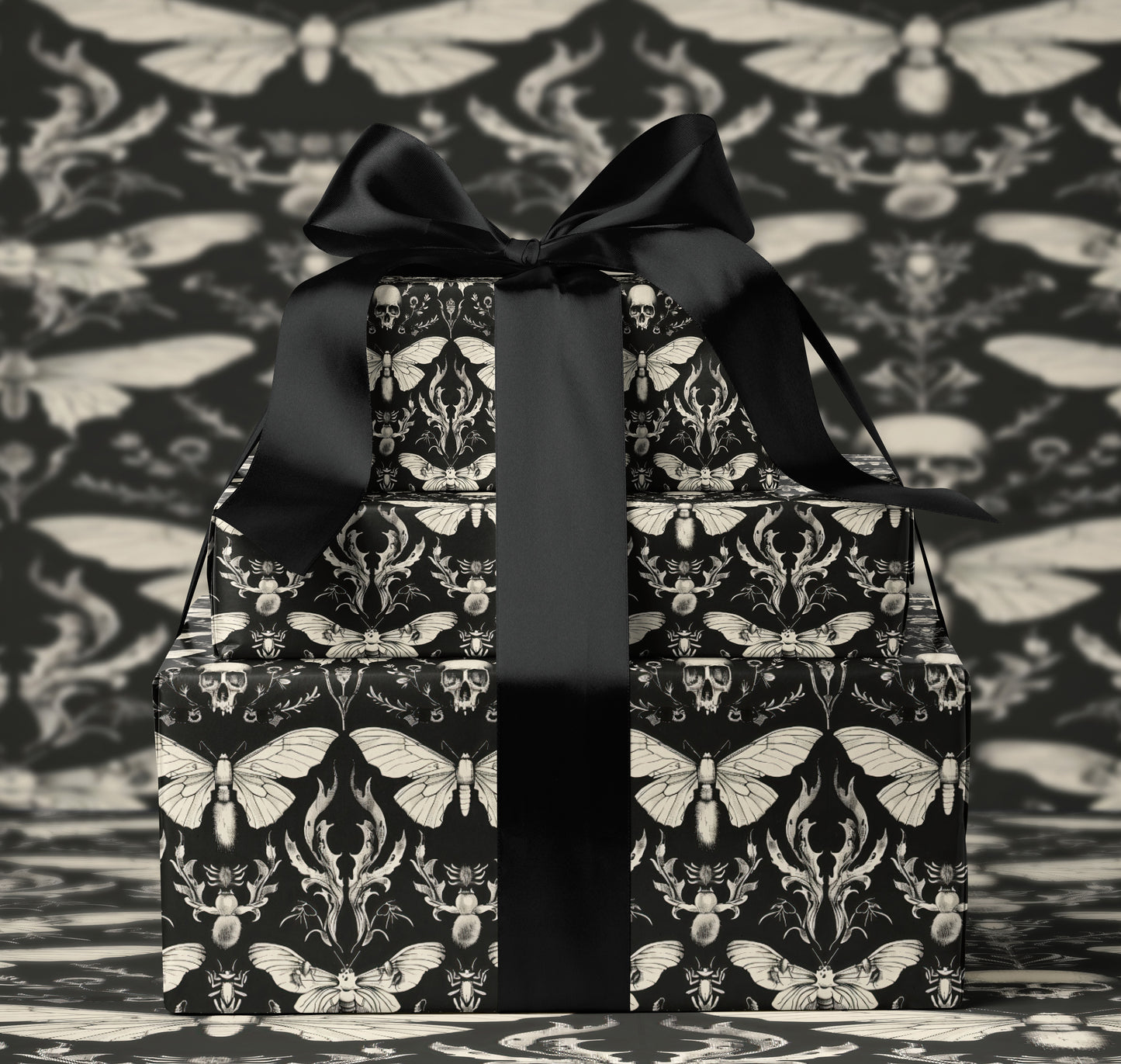 Dark Baroque Wrapping Paper