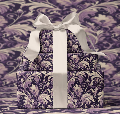 Art Nouveau Floral Wrapping Paper