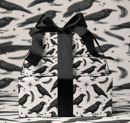Dark Raven Wrapping Paper
