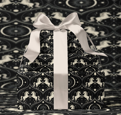 Celestial Unicorn Constellation Wrapping Paper