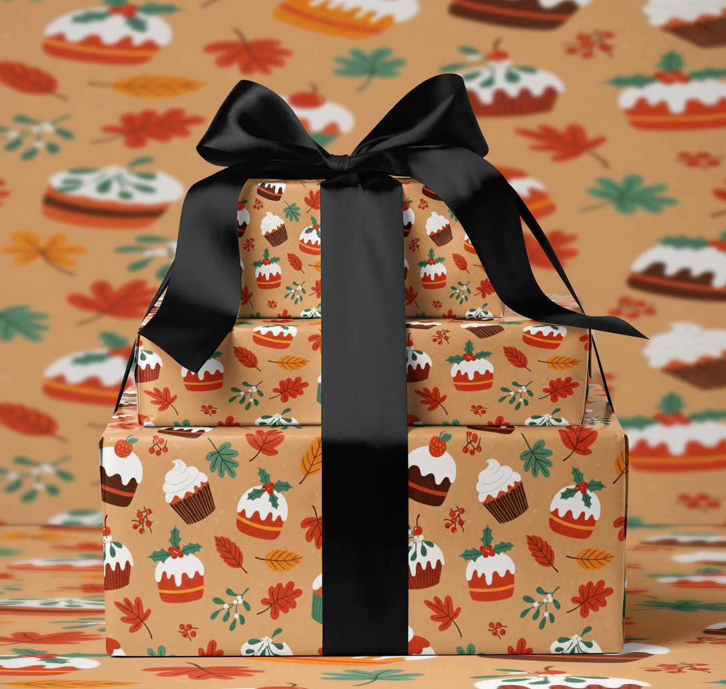 Festive Bakery Wrapping Paper