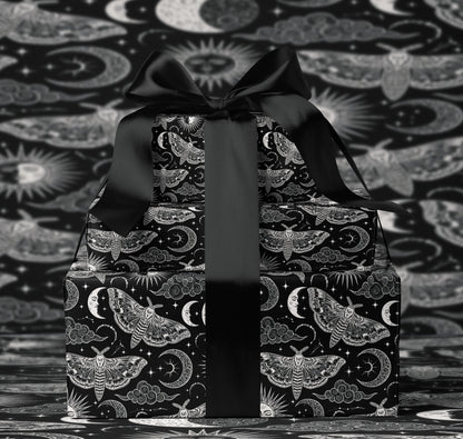 Lunar Moth Wrapping Paper