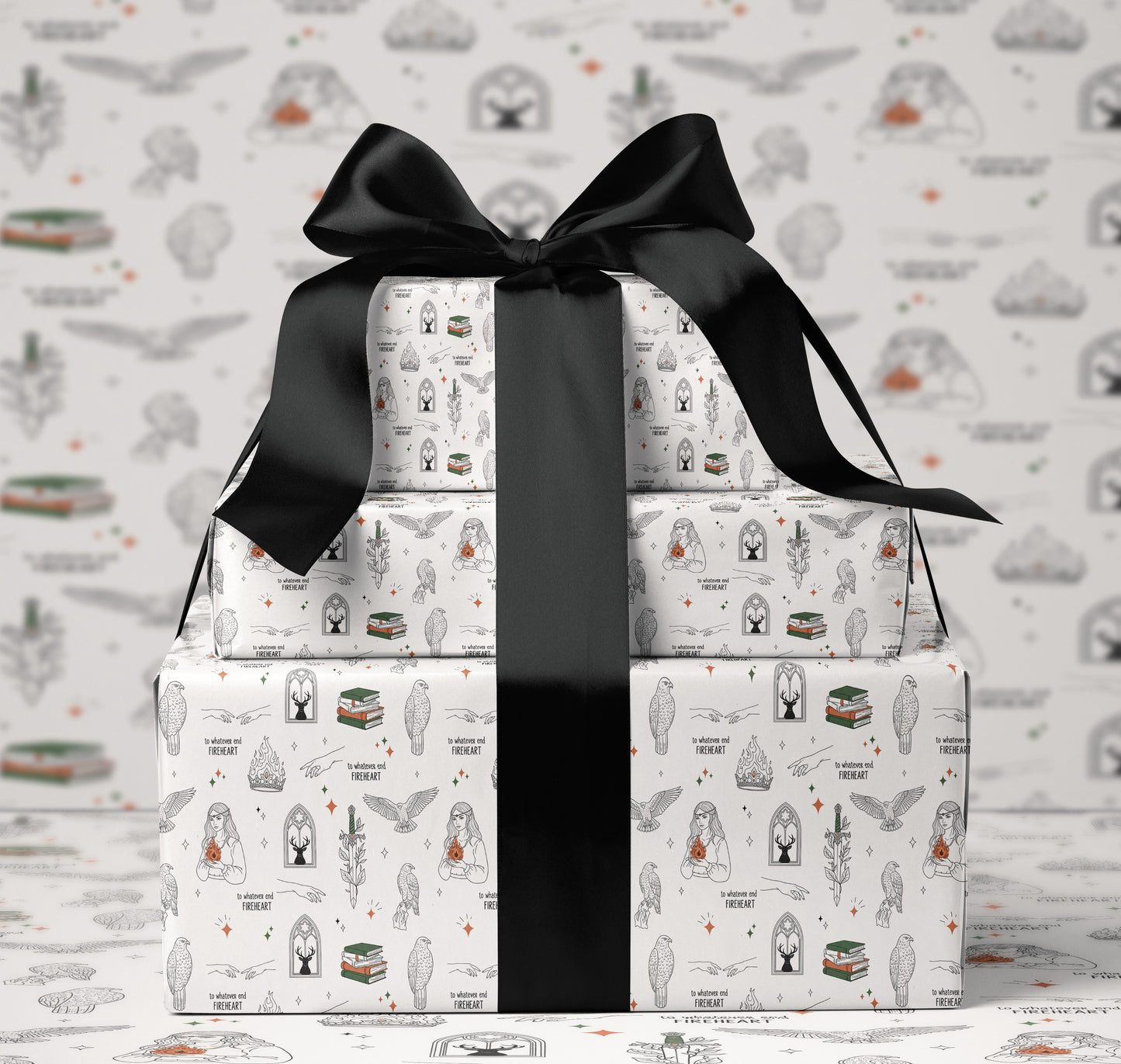 Light To Whatever End Wrapping Paper - MagicMerchEmporium