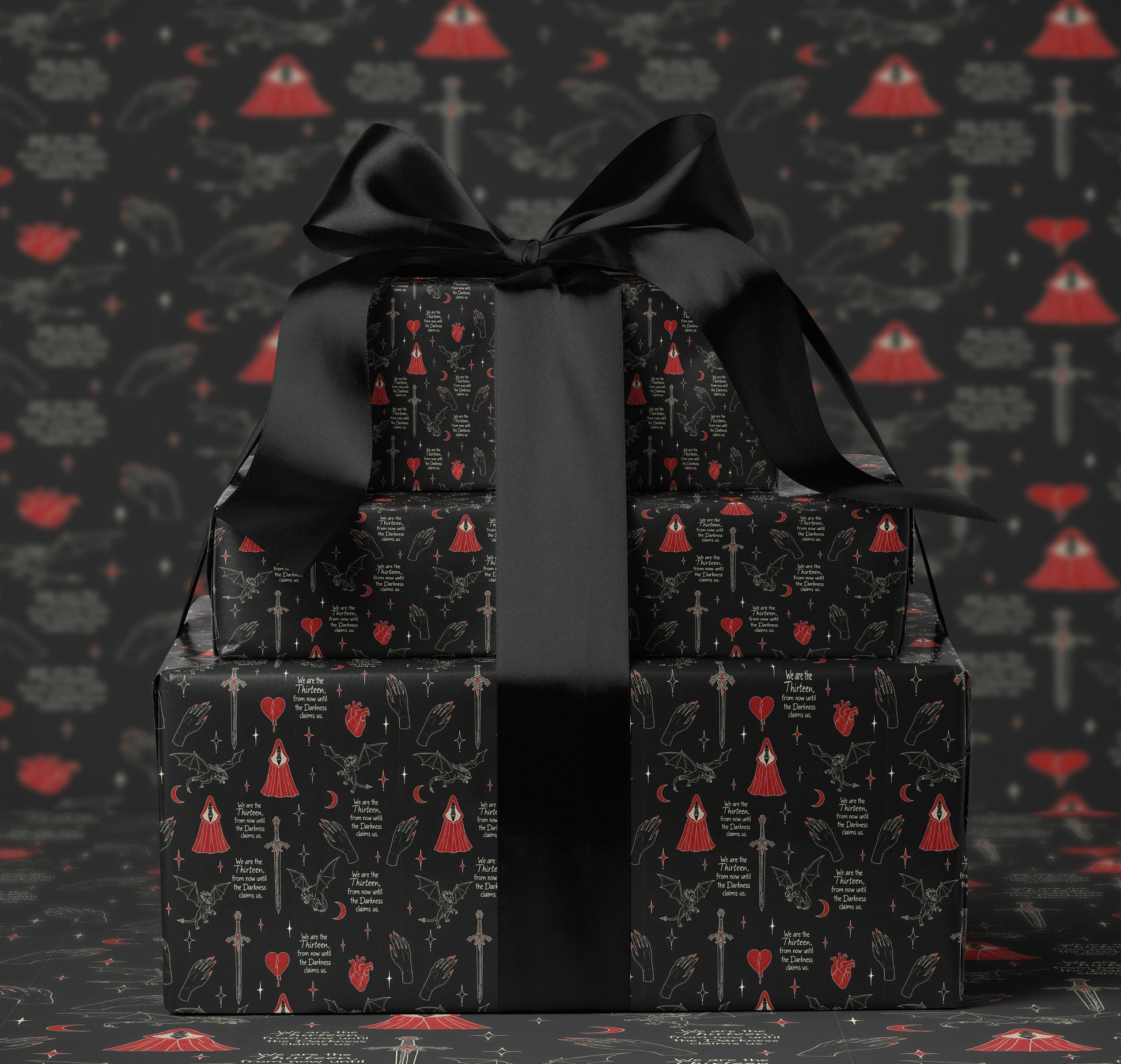 Thirteen Wrapping Paper - MagicMerchEmporium