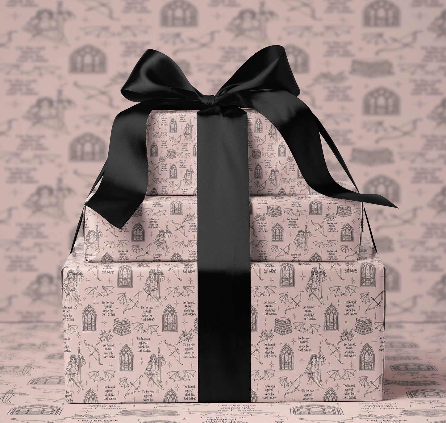 Nesta Wrapping Paper - MagicMerchEmporium