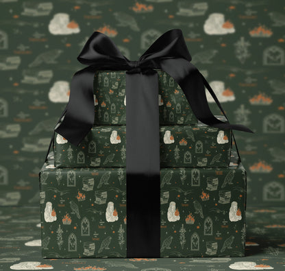 Aelin’s Terrasen crest Wrapping Paper - MagicMerchEmporium