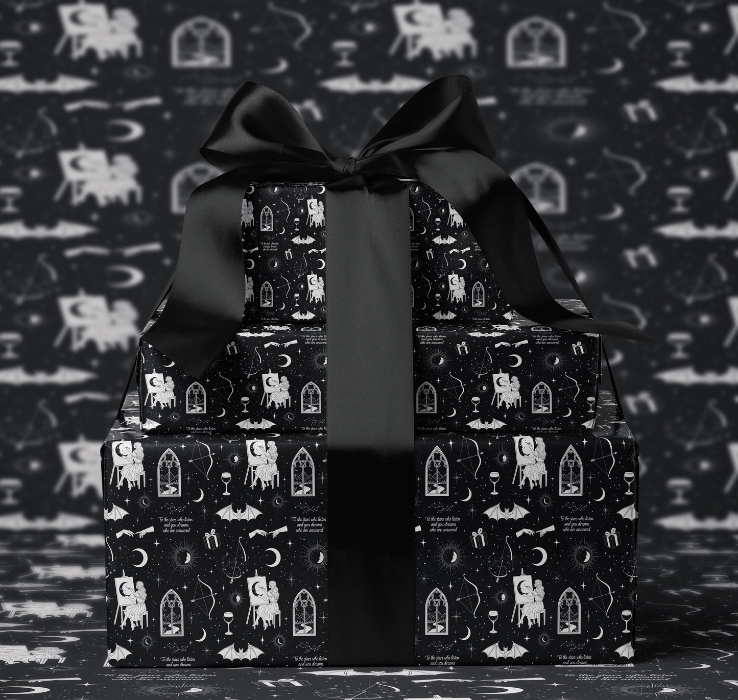Feyre starlight painter Wrapping Paper - MagicMerchEmporium