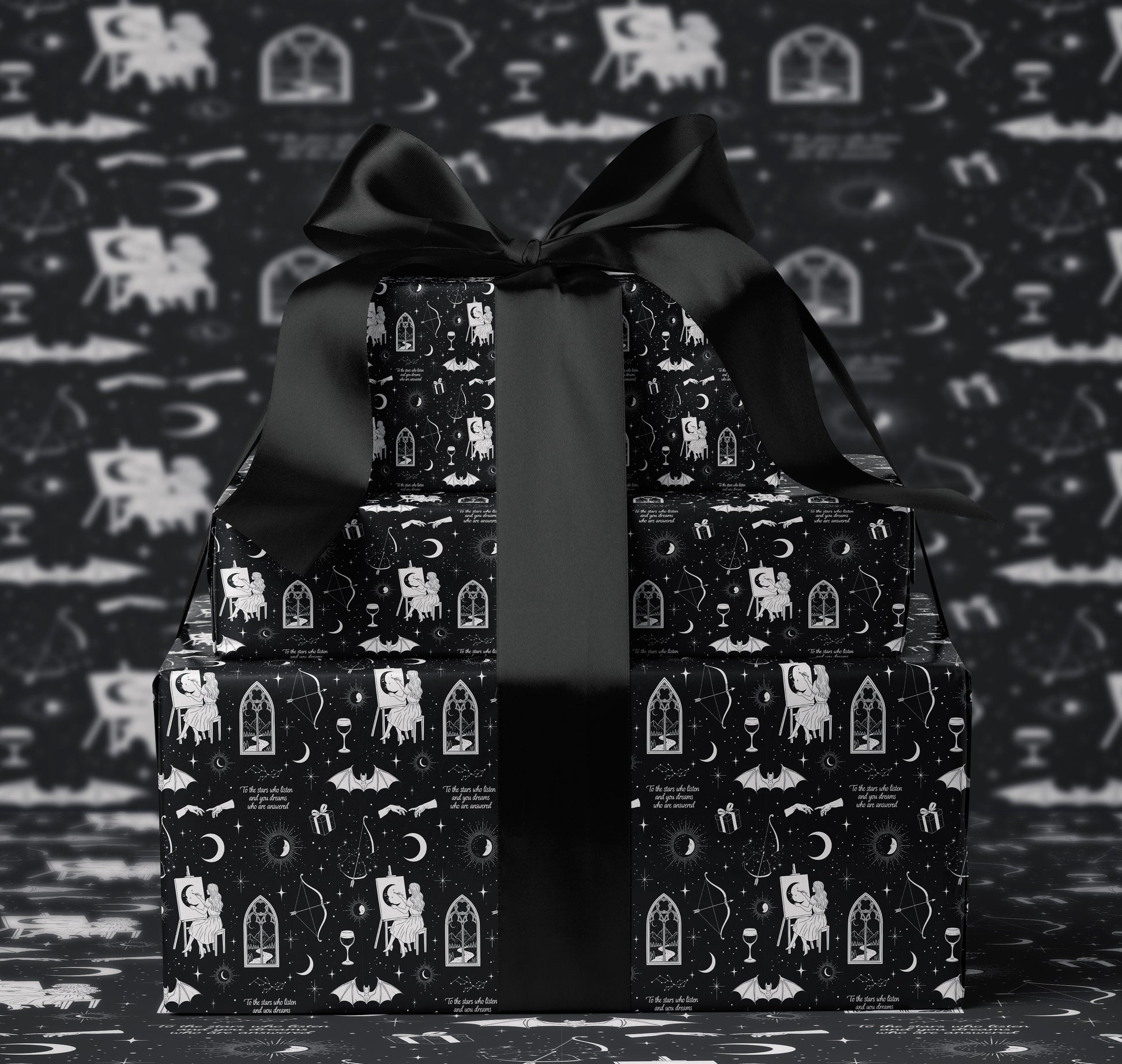 Feyre starlight painter Wrapping Paper - MagicMerchEmporium