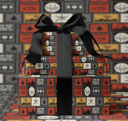Abraxos Wastelands Wrapping Paper - MagicMerchEmporium