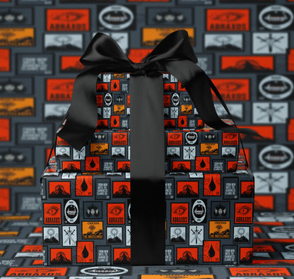 The Wastelands and Abraxos Wrapping Paper - MagicMerchEmporium