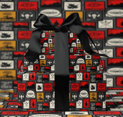 Throne of Glass Abraxos Wrapping Paper - MagicMerchEmporium
