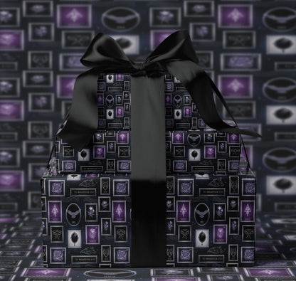 Dark Throne of Glass Wrapping Paper - MagicMerchEmporium