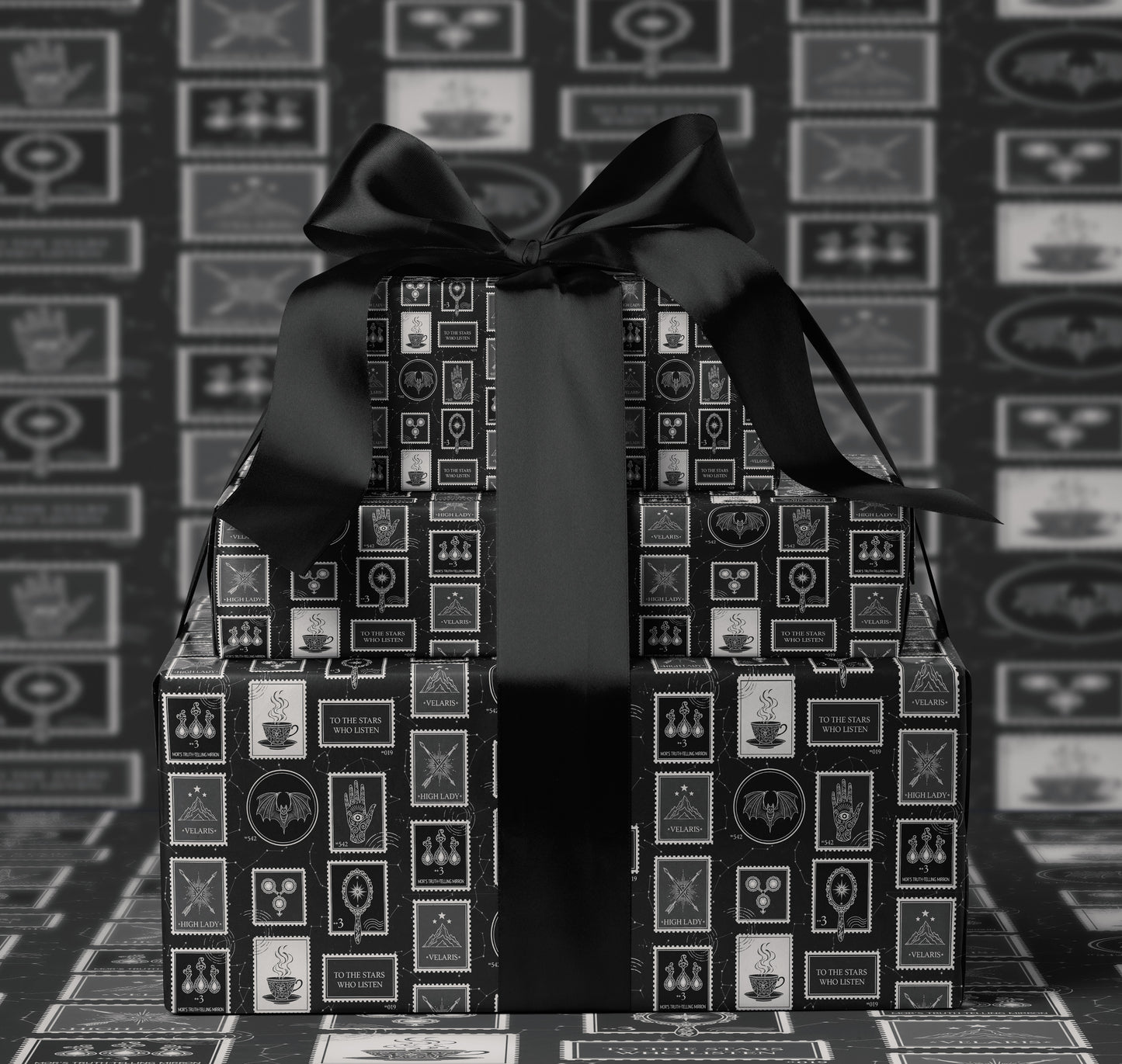 Night Court Wrapping Paper - MagicMerchEmporium