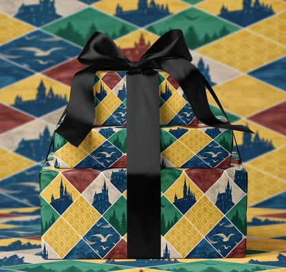 Wizard Castles Wrapping Paper