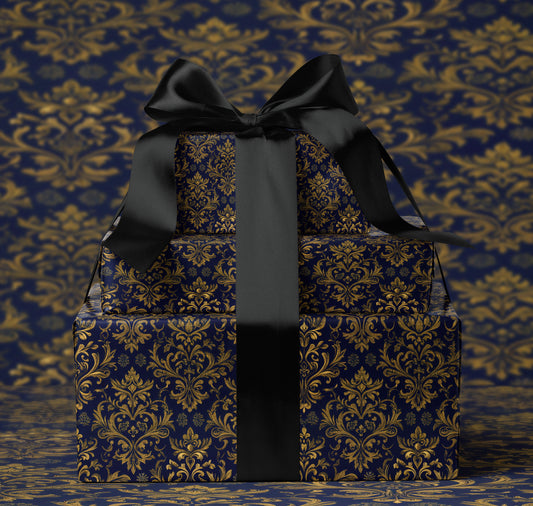 Luxury Baroque Ornament Wrapping Paper