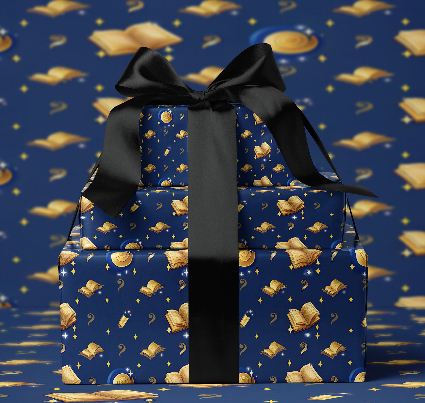 Magic Books Wrapping Paper