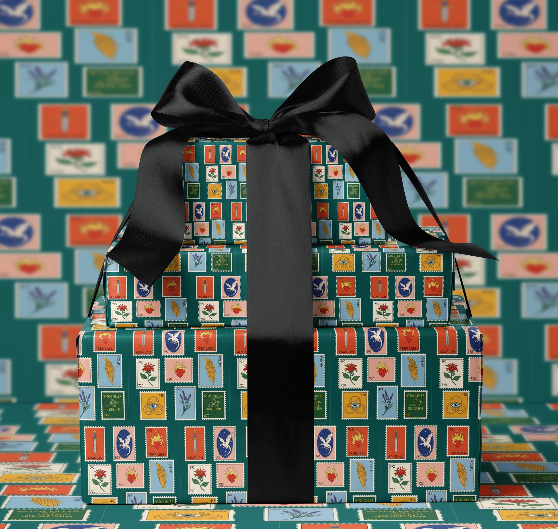 Terrasen & Adarlan Wrapping Paper - MagicMerchEmporium