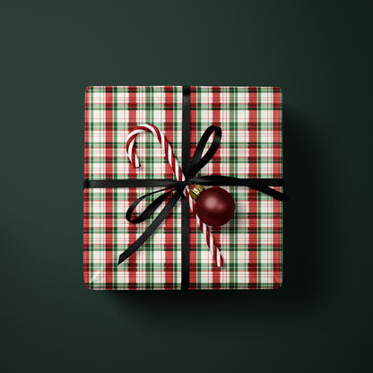 Rustic Tartan Wrapping Paper