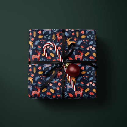 Reindeer Christmas Gift Wrap