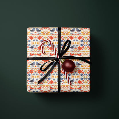 Scandinavian Holiday Wrapping Paper