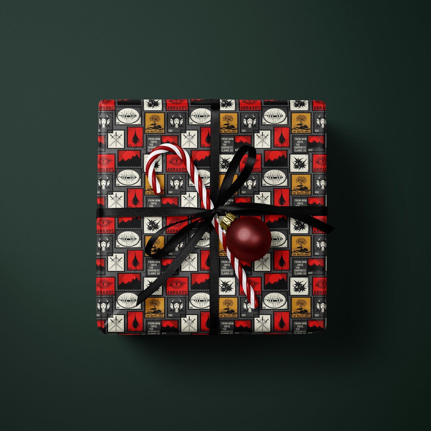 Throne of Glass Abraxos Wrapping Paper - MagicMerchEmporium