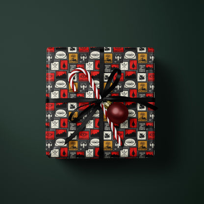 Throne of Glass Abraxos Wrapping Paper - MagicMerchEmporium