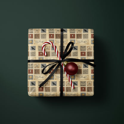 Throne of Glass Assassin’s Guild Wrapping Paper - MagicMerchEmporium