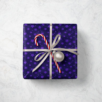 Dark Cosmic Sky Wrapping Paper