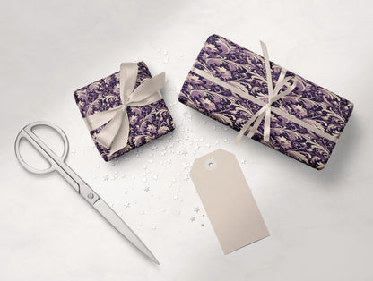 Art Nouveau Floral Wrapping Paper