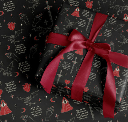 Thirteen Wrapping Paper - MagicMerchEmporium