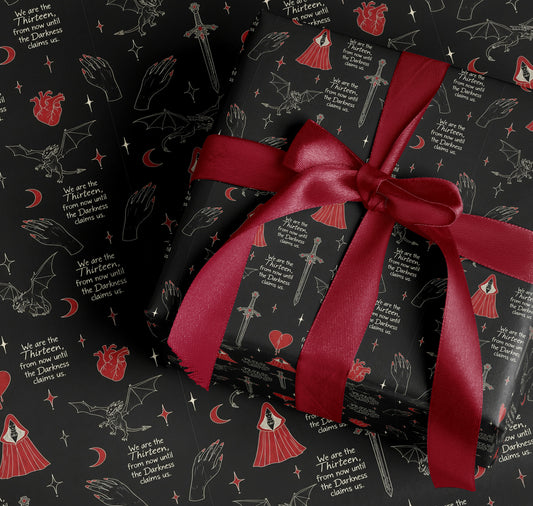 Thirteen Wrapping Paper - MagicMerchEmporium