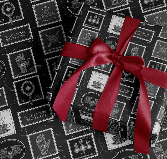 Night Court Wrapping Paper - MagicMerchEmporium