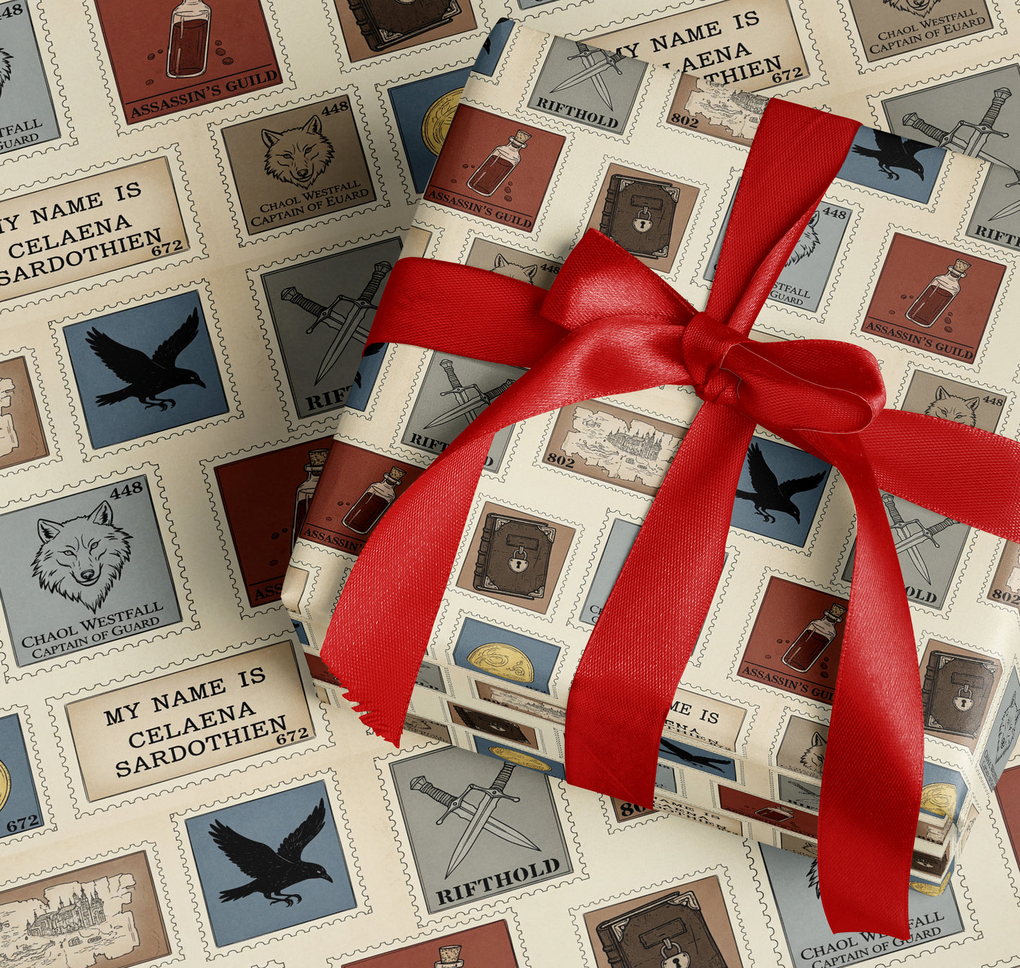 Rifthold Wrapping Paper - MagicMerchEmporium
