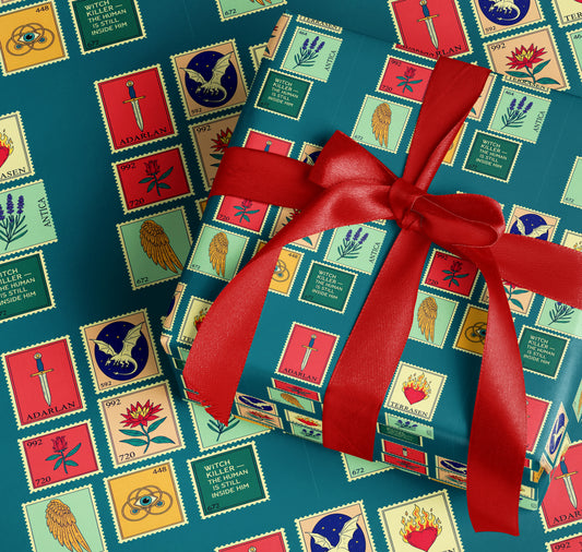 Witch Killer Wrapping Paper - MagicMerchEmporium
