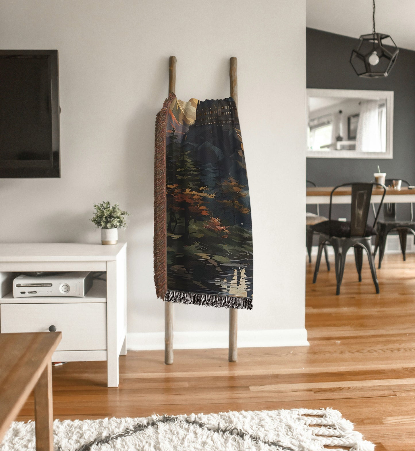 Magical Wizarding World Tapestry Throw 🧙‍♂️