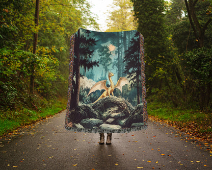 🌲 Enchanted Andarna Dragon Blanket