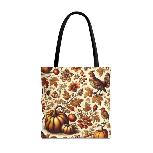 Vintage Autumn Leaves Tote Bag - MagicMerchEmporium