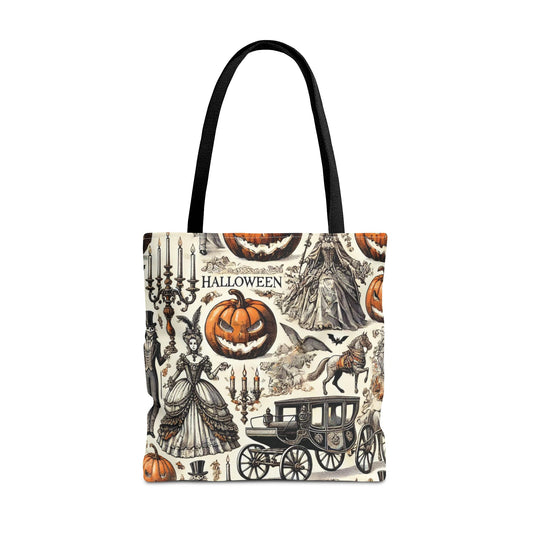 Victorian Halloween Gothic Tote Bag - MagicMerchEmporium
