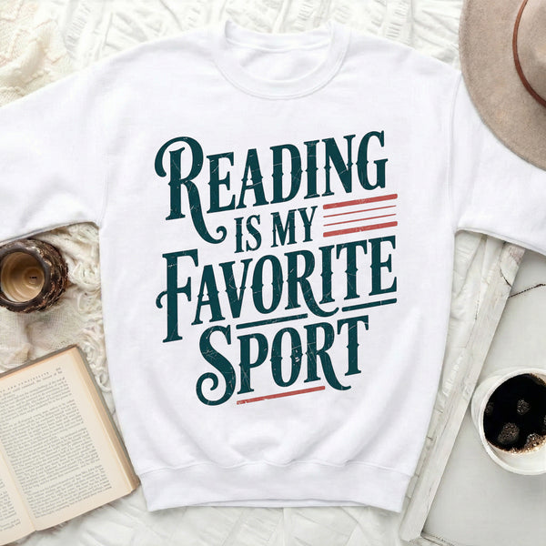 Favorite Sport Sweatshirt in White