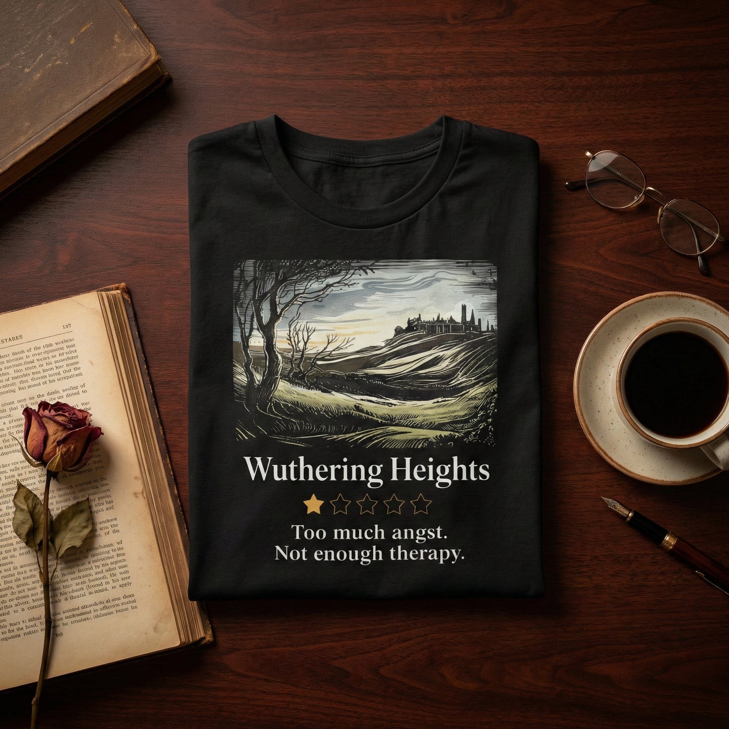 Wuthering Heights Review Tee