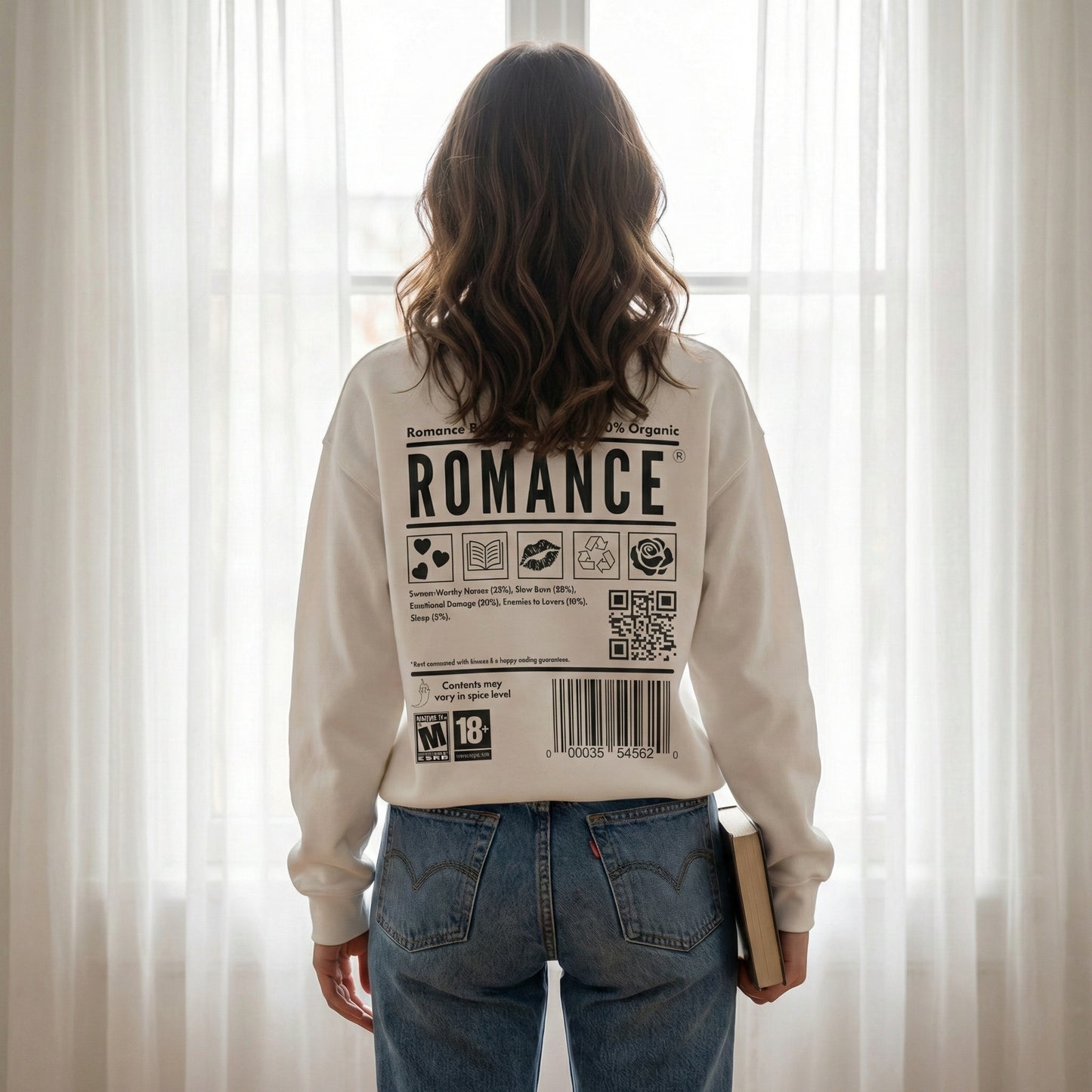 ROMANCE BOOKWORM Sweatshirt
